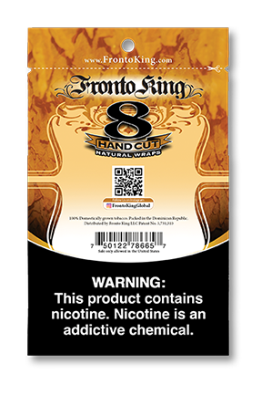 8 HAND CUT WRAPS - NATURAL